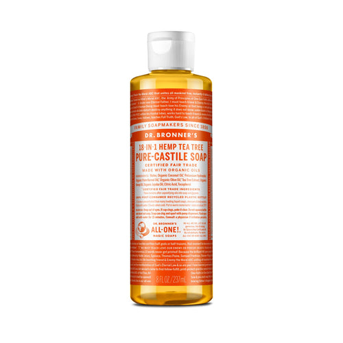 Dr. Bronner's Pure-Castile Liquid Soap - Tea Tree