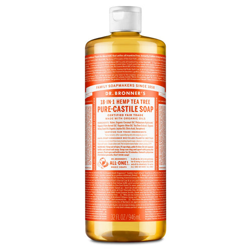 Dr. Bronner's Pure-Castile Liquid Soap - Tea Tree