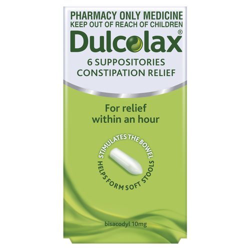 Dulcolax Suppositories Constipation Relief