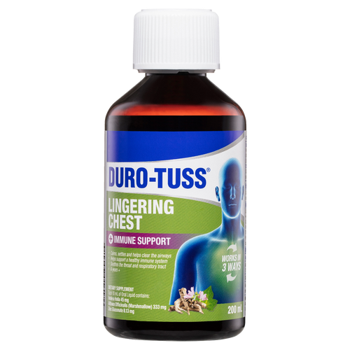 Duro-Tuss Lingering Chest + Immune Support