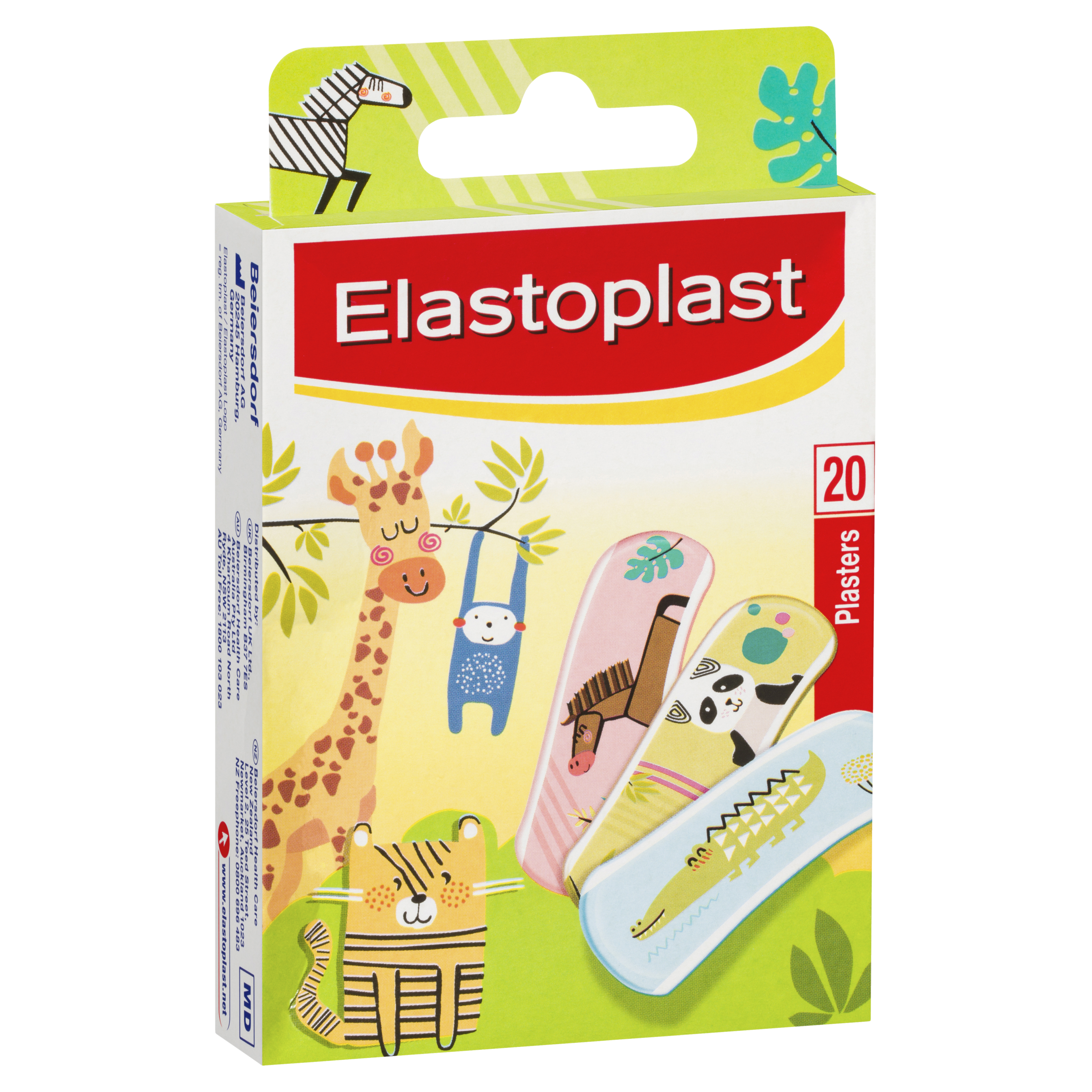 Elastoplast Kids Animals Plasters