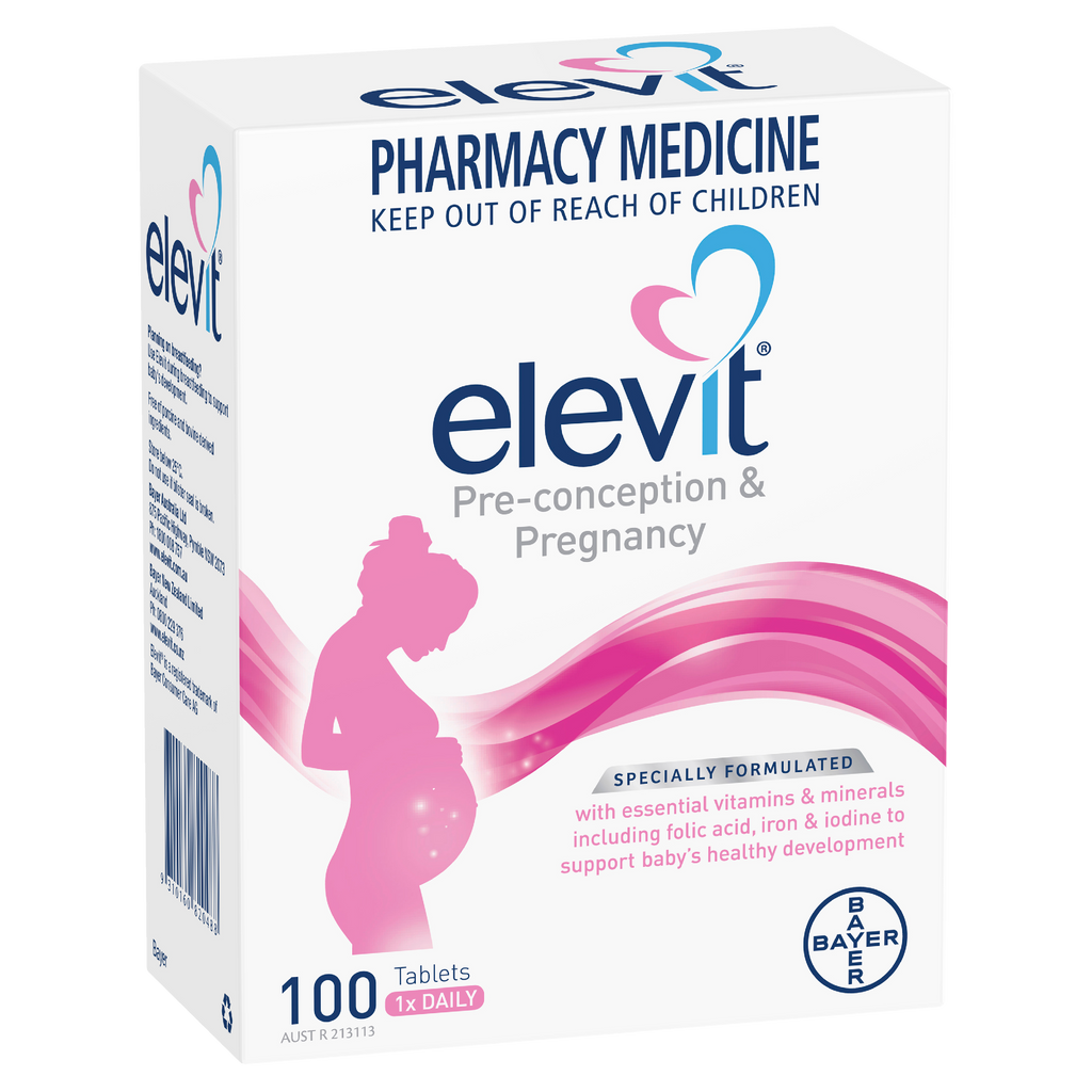 Elevit Pre-conception and Pregnancy Multivitamin Tablets 30 pack (30 days)