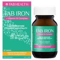 Fab Iron + Vitamin B Complex