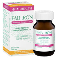 Fab Iron With Vitamin B And Zinc Capsules