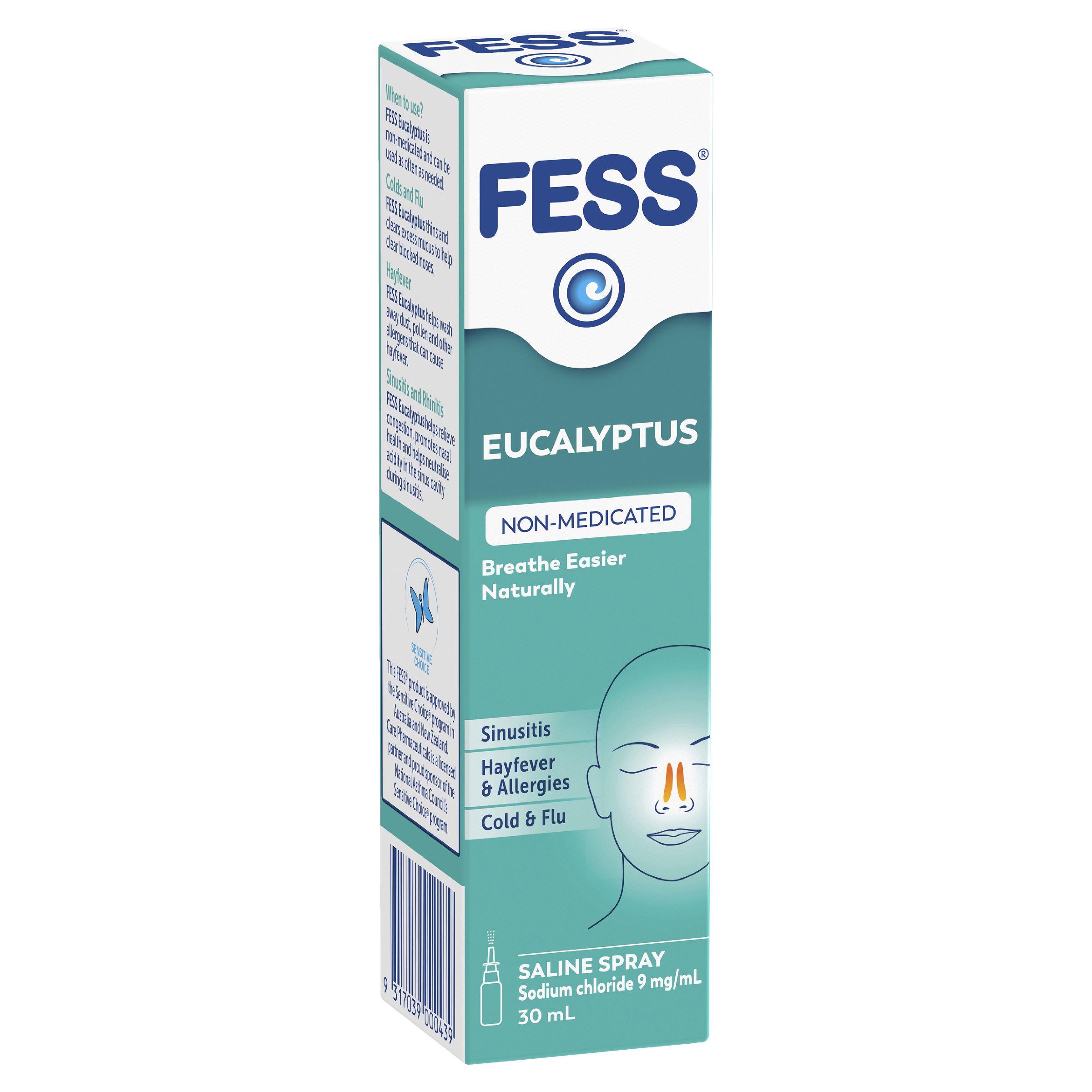 Fess Eucalyptus Saline Nasal Spray