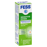 FESS Sensitive Noses Seawater Saline Nasal Spray