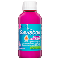 Gaviscon Dual Action Oral Liquid Suspension - Peppermint