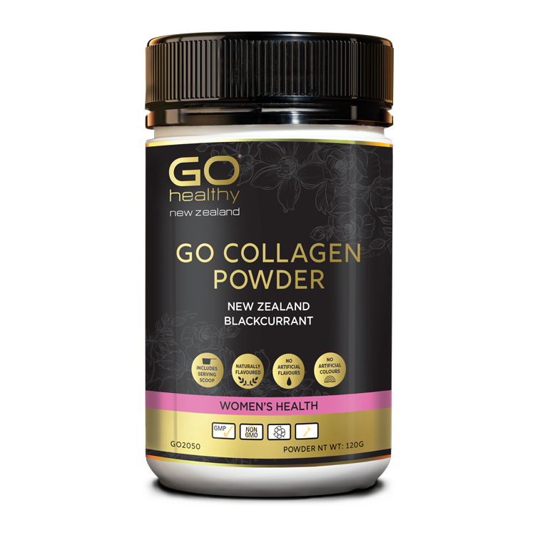 GO Healthy Go Collagen Powder - New Zealand Blackcurrant