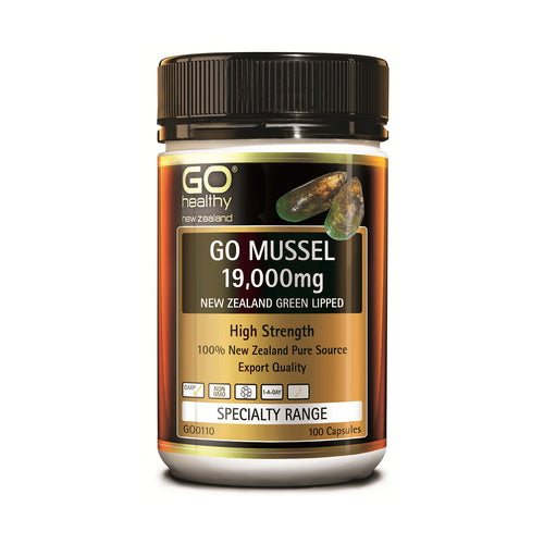GO Healthy Go Mussel 19,000mg New Zealand Green Lipped