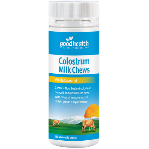 Good Health Colostrum Chews Vanilla Flavour