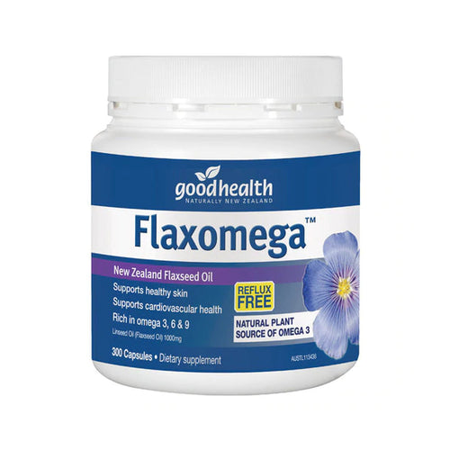 Good Health Flaxomega New Zealand Flaxseed Oil
