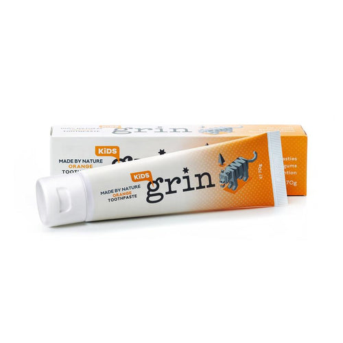 Grin Kids Natural Orange Toothpaste Gel