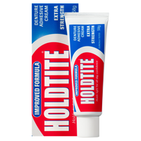 Holdtite Denture Adhesive Cream - Extra Strength