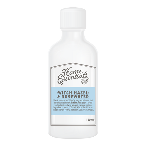 Home Essentials Witch Hazel & Rosewater Solution