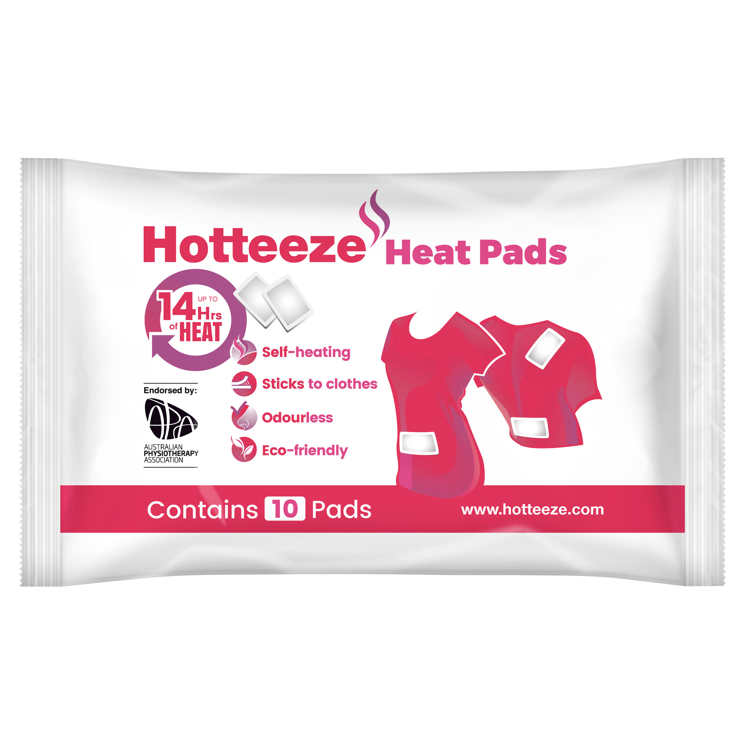 Hotteeze Adhesive Heat Pads