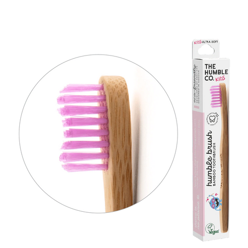 Humble Brush Kids Bamboo Toothbrush - Ultra Soft