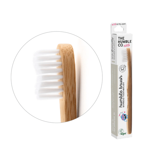 Humble Brush Kids Bamboo Toothbrush - Ultra Soft