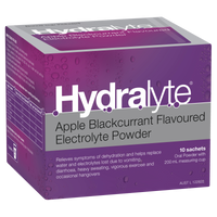 Hydralyte Electrolyte Powder - Apple Blackcurrant Flavour