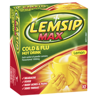 Lemsip Max Cold & Flu Hot Drink - Lemon Flavour