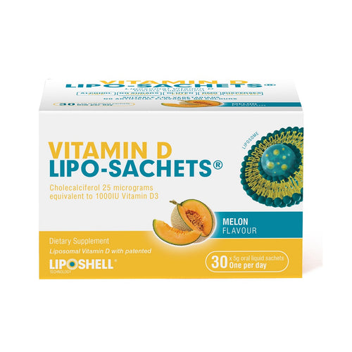 Vitamin D Lipo-Sachets Liposomal Vitamin D - Melon Flavour
