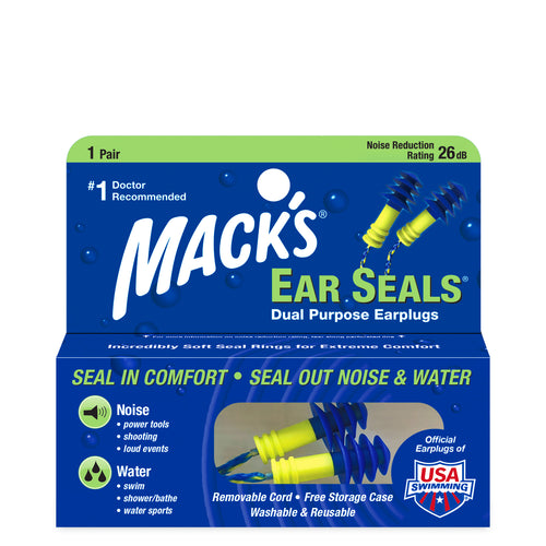 Mack's Ear Seals Dual Purpose Ear Plugs