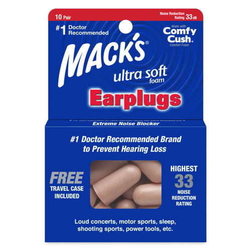 Mack's Ultra Soft Foam Ear Plugs