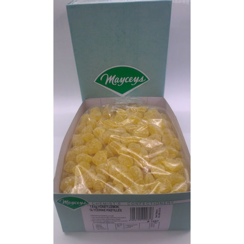 Mayceys Honey Lemon Glycerine Pastilles