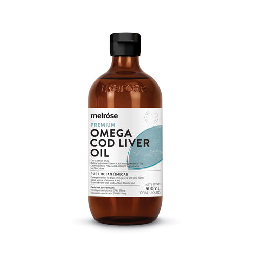 Melrose Premium Omega Cod Liver Oil