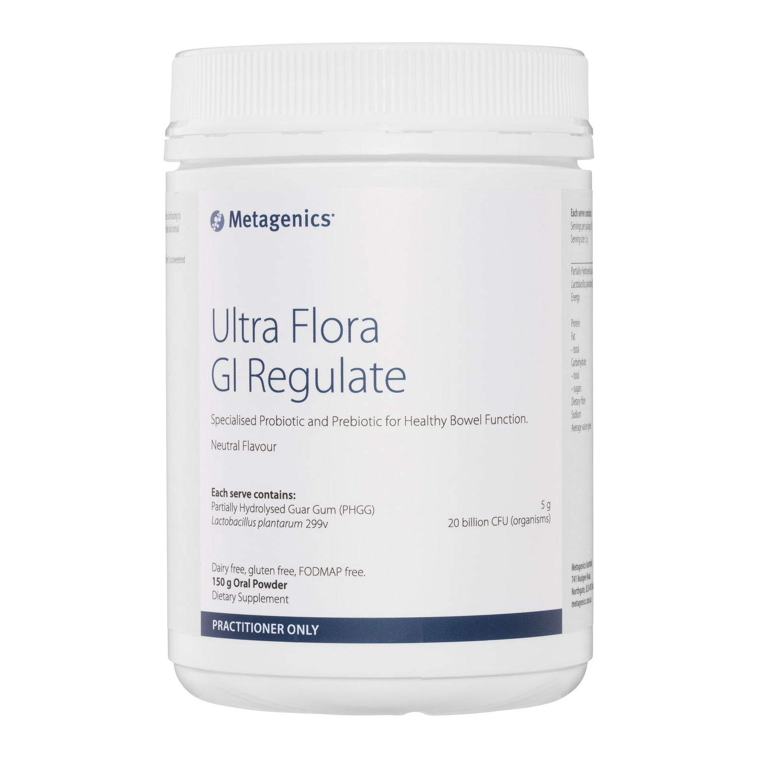 Metagenics Ultra Flora GI Regulate Powder - Net Pharmacy