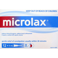 Microlax Enema Constipation Relief