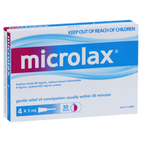 Microlax Enema Constipation Relief