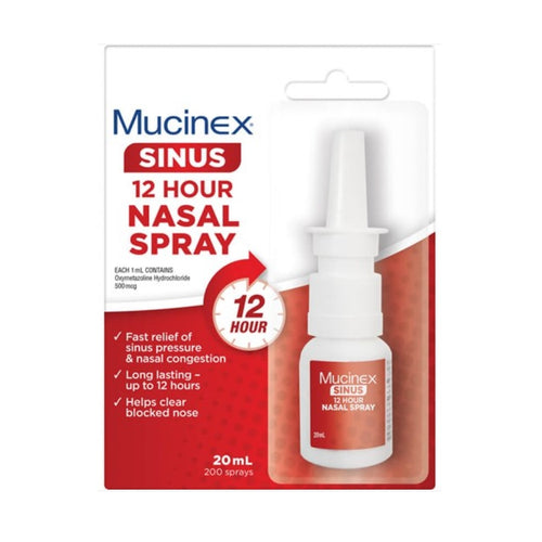 Mucinex Sinus 12 Hour Nasal Spray