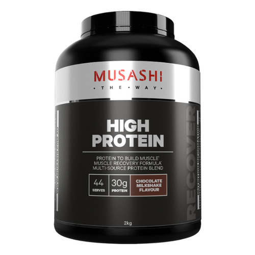 Musashi High Protein Powder - Chocolate Milkshake Flavour