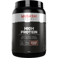 Musashi High Protein Powder - Chocolate Milkshake Flavour