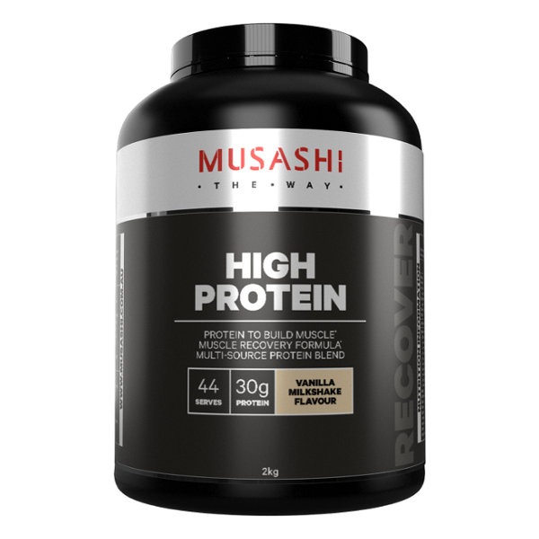 Musashi High Protein Powder - Vanilla Milkshake Flavour
