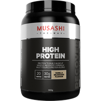 Musashi High Protein Powder - Vanilla Milkshake Flavour