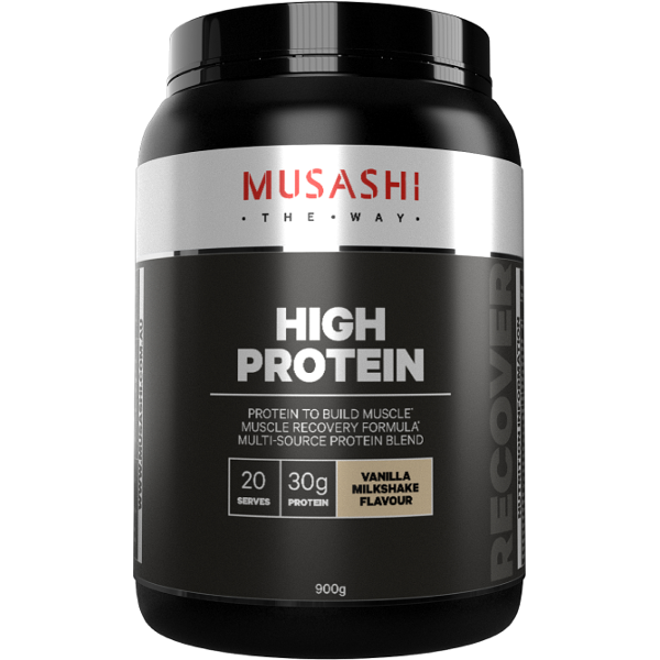 Musashi High Protein Powder - Vanilla Milkshake Flavour