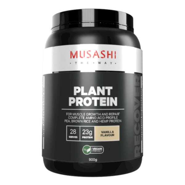 Musashi Plant Protein Powder - Vanilla Flavour