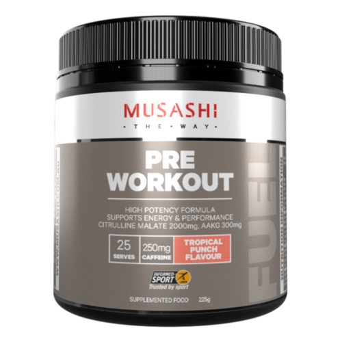Musashi Pre Workout - Tropical Punch Flavour