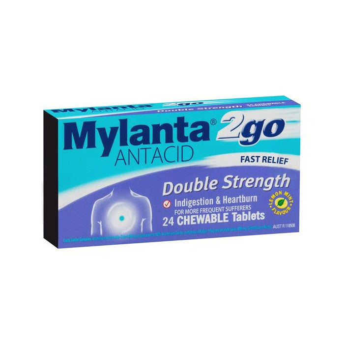 Mylanta Rx Mylanta 2Go Antacid Double Strength - Net Pharmacy