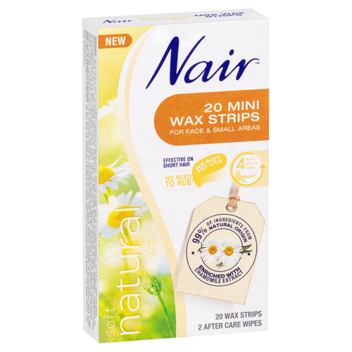 Nair Soft Natural Mini Wax Strips