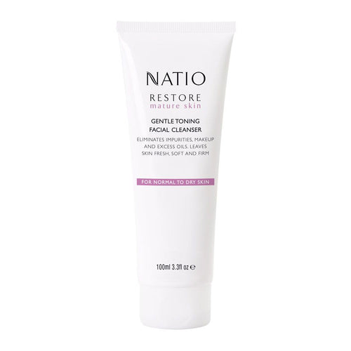 Natio Restore Mature Skin Gentle Toning Facial Cleanser
