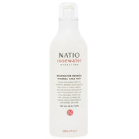 Natio Rosewater Hydration Drench Mineral Face Mist