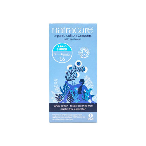 Natracare Organic Cotton Tampons with Applicator