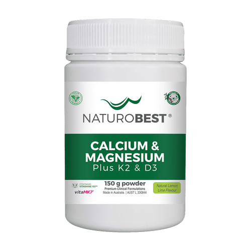 NaturoBest Calcium & Magnesium Plus K2 & D3