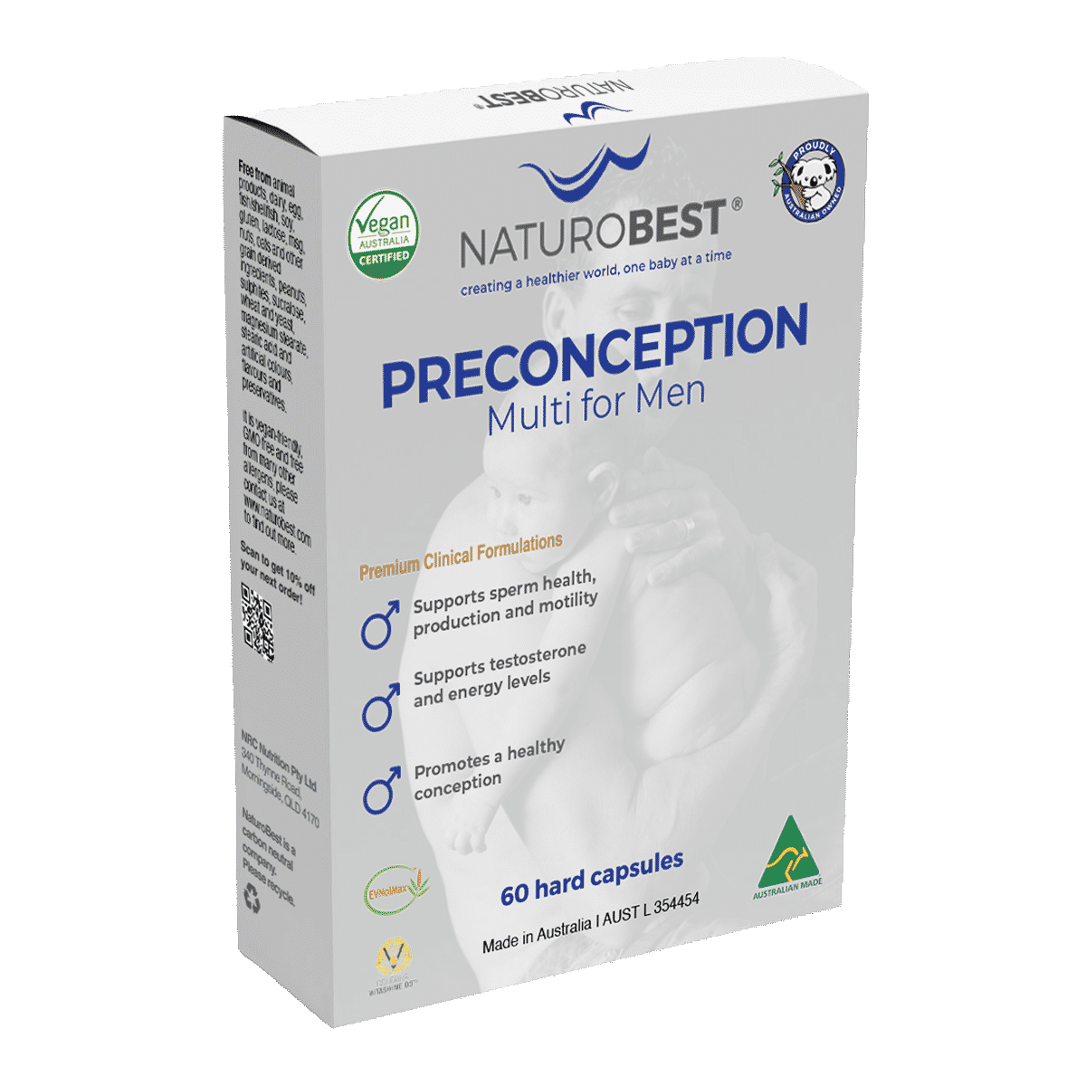 NaturoBest Preconception Multi for Men