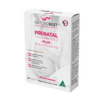 NaturoBest Prenatal Trimester 2 & 3 Plus Breastfeeding