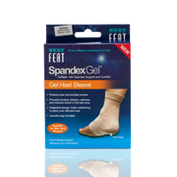 Neat Feat Spandex Gel Heel Sleeve Protects Achillies Tendon