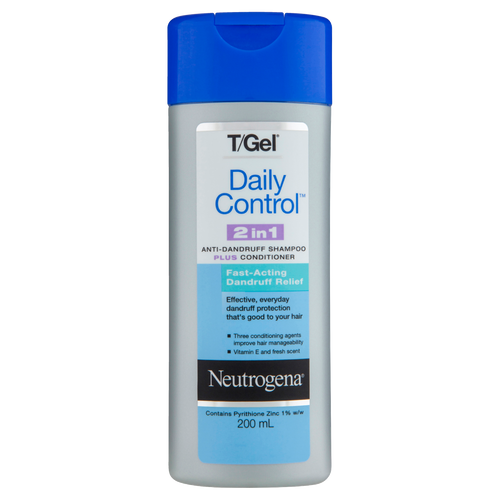 Neutrogena T/Gel Daily Control 2-in-1 Anti-Dandruff Shampoo Plus Conditioner