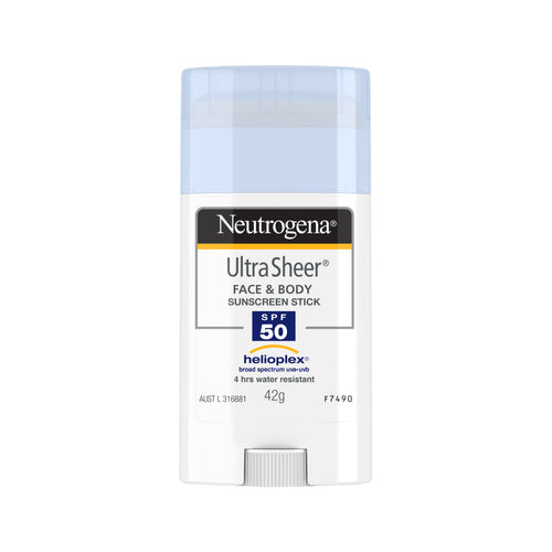 Neutrogena Ultra Sheer Face & Body Sunscreen Stick SPF50